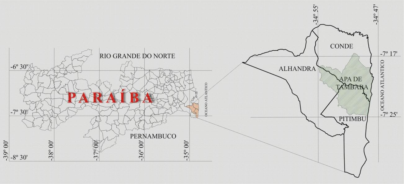 Através do Decreto Estadual Nº 26.296, de 23 de setembro de 2005, foi divulgada a ampliação dos limites da APA Tambaba, passando a ter uma área de 11.