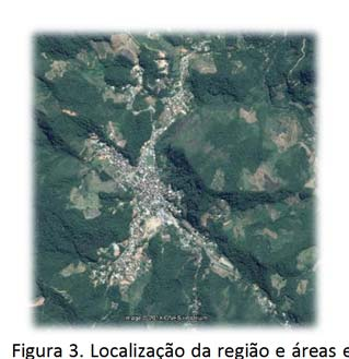 CENTRO N ÁREA 1 N ÁREA 2 Figura 3. Localização da região e áreas escolhidas para análise.