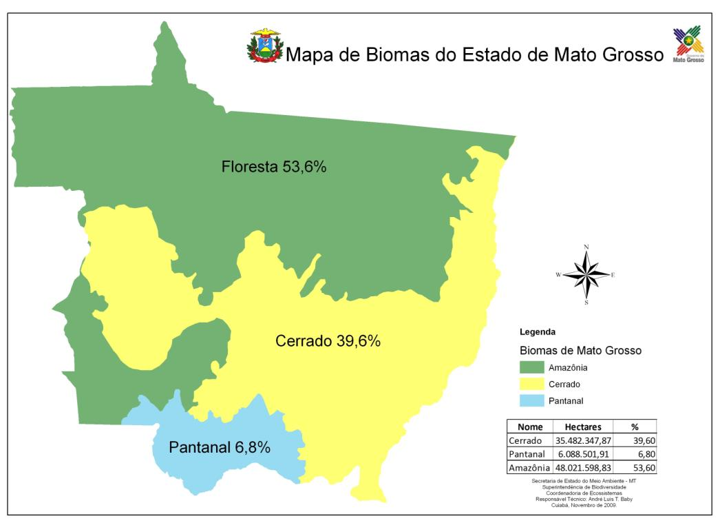 21 o tributário mais importante, em terras mato-grossenses, é o Rio Araguaia (FERREIRA, 1997, MATO GROSSO, 2011, PIAIA, 1999). Com extensão territorial de 903.