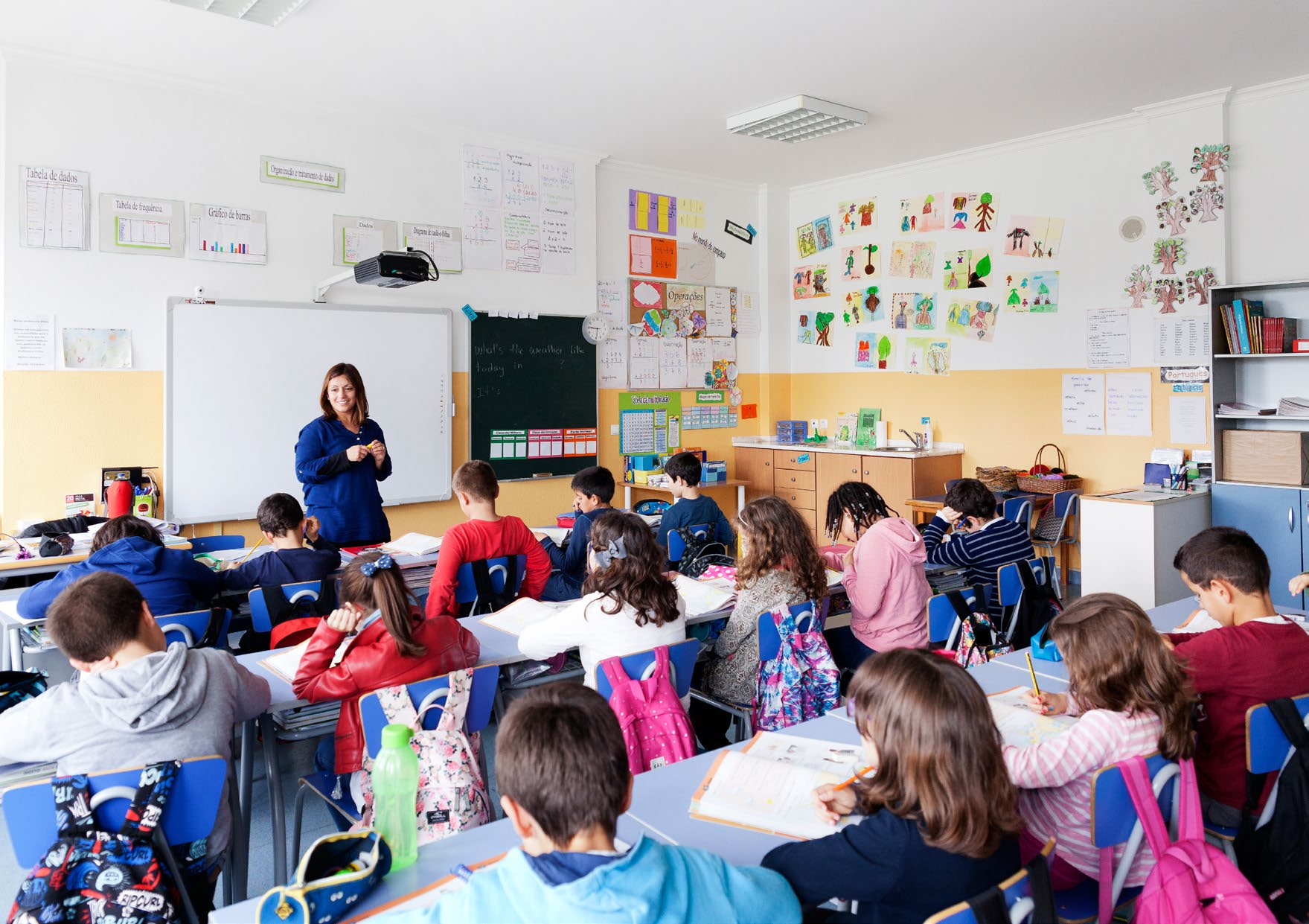 OFERTA EDUCATIVA: 1º CICLO As Expressões Artísticas e Físico-Motora bem como as atividades experimentais são valorizadas e utilizadas como suporte aos projetos desenvolvidos, fomentando a