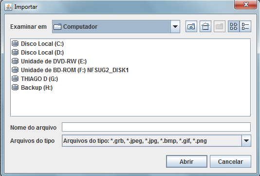 formatos para serem