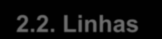 2. Nrte Magnétic e Gegráfic 2.2. Linhas
