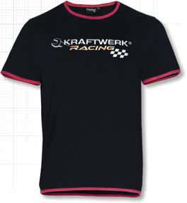 Confortable y ligera camiseta unisex con logo bordado KRAFTWERK