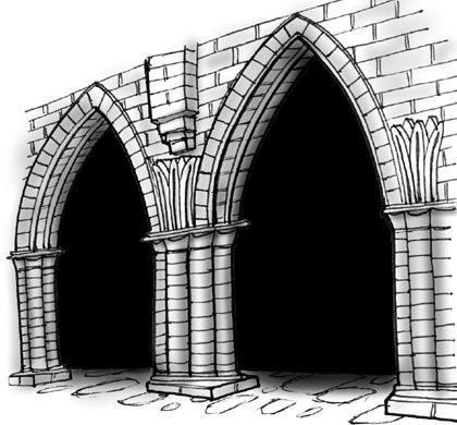 ARQUITETURA Uma das características do estilo gótico é a verticalidade, que pretende remeter à noção de proximidade com Deus.