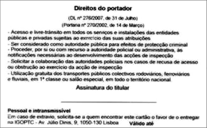 Diário da República, 1.ª série N.º 208 29 de Outubro de 2007 7919 2 Em caso de extravio, destruição ou deterioração dos cartões, pode ser emitida uma segunda via, de que se fará indicação expressa.