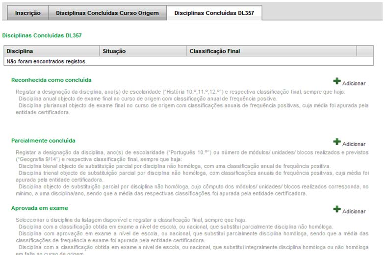 6) Após a emissão de um certificado/diploma incorrectamente preenchidos, o pedido de anulação dos mesmos, com a devida fundamentação, deve ser apresentado através da caixa de correio modalidades.