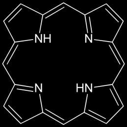 (ver [14]). Figura 4.4: Fórmula estrutural de três hidrocarbonetos alifáticos, o metano, o etano e o butano, respetivamente 11. Figura 4.5: Fórmula estrutural de três hidrocarbonetos cíclicos, um benzeno, um naftaleno e uma porfirina, respetivamente 12.