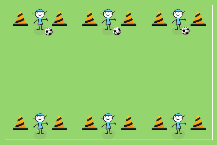 PRESSÃO DE APRENDIZAGEM MOTORA CAPACIDADES COORDENATIVAS COMPLEXIDADE ATIVIDADES ATIVIDADE 01 Passe e gol. 2.