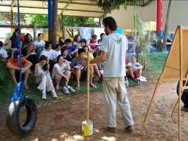 a Permacultura na Escola.