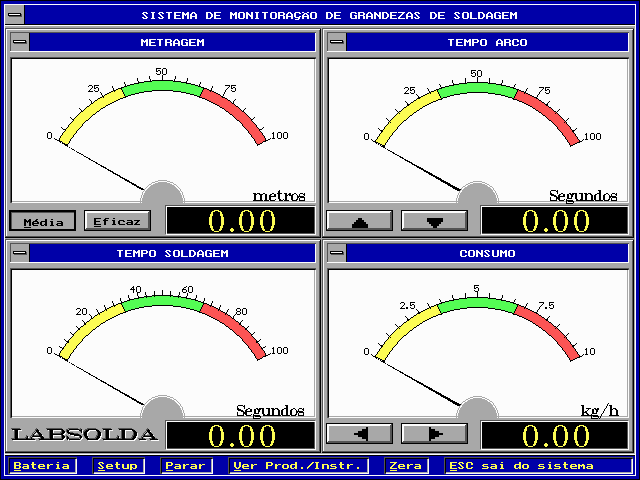 Fig 3 Tela de Produção. 5 GRAVAÇÃO DA PRODUÇÃO O objetivo desta opção é armazenar dados para analisar a produção ao longo de um intervalo de tempo.