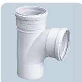TÊ DE REDUÇÃO PVC ÁGUA Tê de redução. Aplicação: Água. Material: PVC. Cor: Branco 30.24.