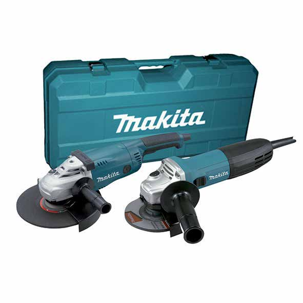 Kit combo GA9020SGA4530R. Mala com rebabadora e minirebarbadora para diferentes aplicações. DK0055 DK0055 180 221,40 23% IVA incluído GA9020S 2.200 W 6.600 rpm Ø de disco (máx.