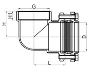 Codo 90º HH / Joelho 90º FF 8090 P 8090 P020000000 20 20 20,7 28,0 28,0 8090 P025000000 25 25 25,8 34,0 34,0 8090 P032000000 32 32 33,0 39,0 39,0 8090 P040000000 40 40 41,5 49,0 49,0 8090 P050000000