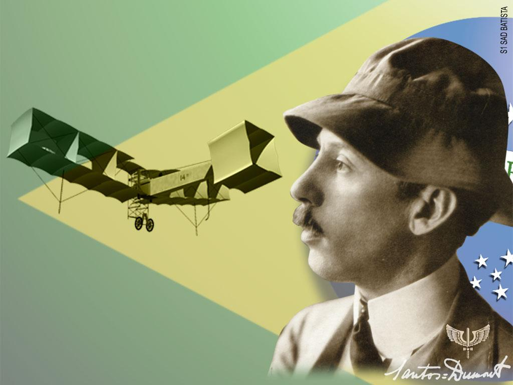 História da Aviação Alberto Santos Dumont (1873 1932) Nasceu em Minas