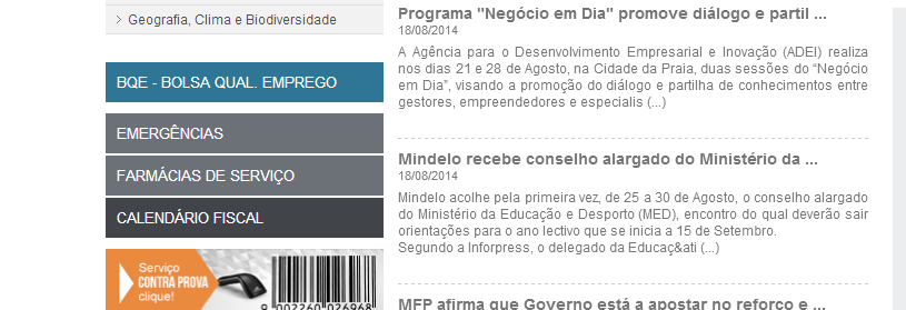 Qual. Emprego Escolha BQE Privado 3º - Abra a barra