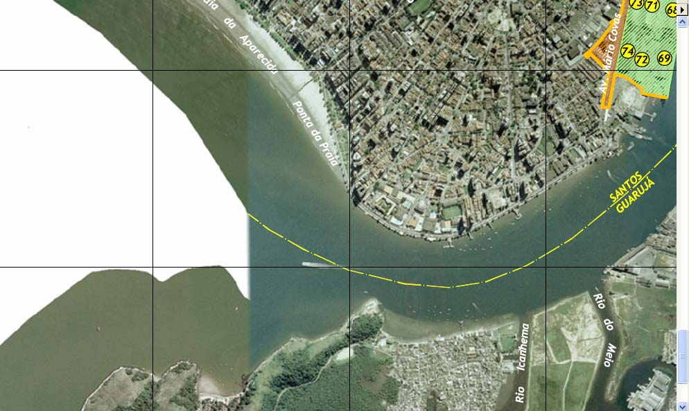 A comunidade de moradores da Praia do Góes (cerca de 80 famílias) sequer foi citada no estudo nem mesmo no mapa.