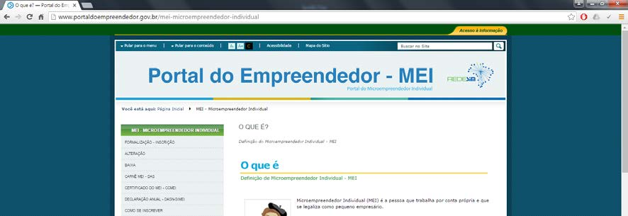 VIA PORTAL DO EMPREENDEDOR 1.