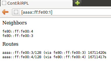 7.7.1 Compilação Apesar das várias opções, foi usado para teste a compilação do projecto com SLIP e com servidor web, representado na Figura 59, para melhor visualização da rede 6LoWPAN, através do