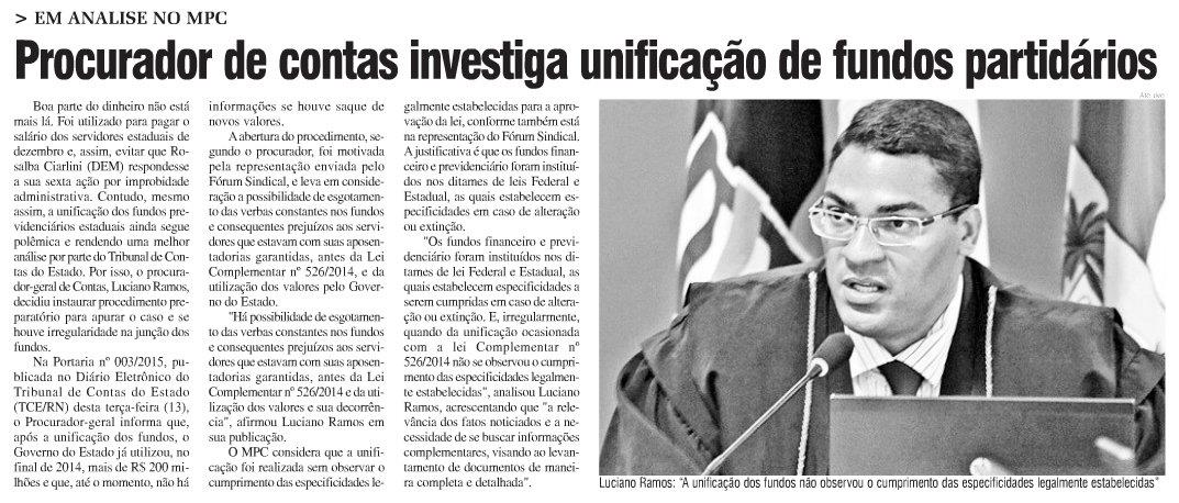 VEÍCULO: JORNAL DE HOJE