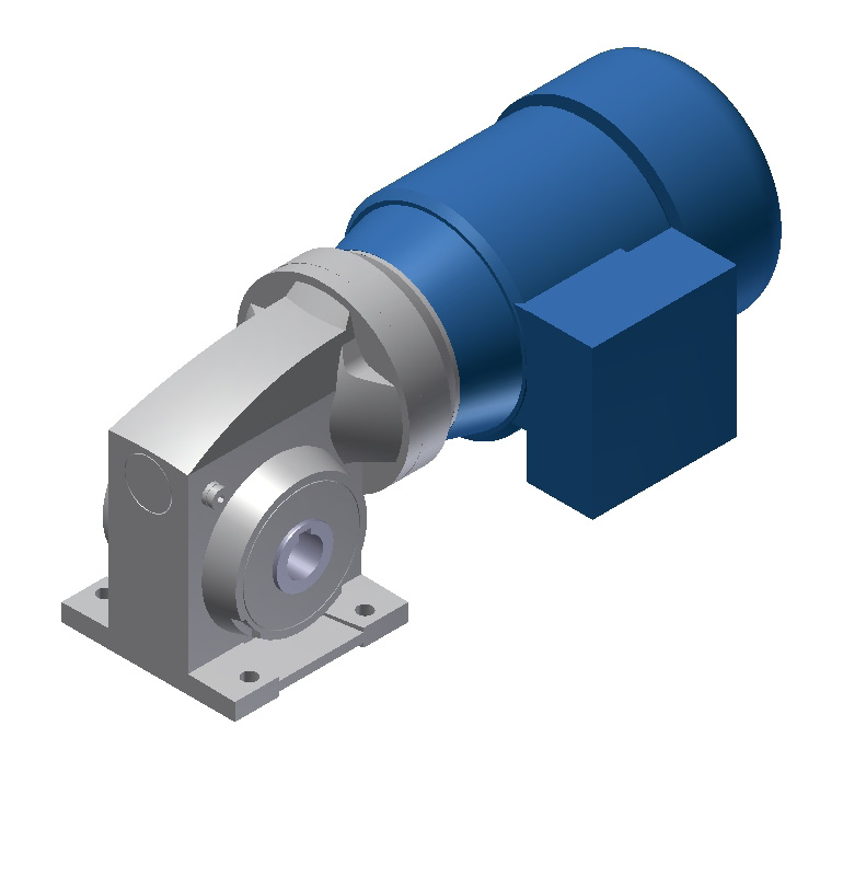 Motor trifásico/motor elétrico com freio IEC Os motores de gaiola trifásicos assíncronos de 3 fases NORD podem ser montados ao redutor de rosca sem fim NORD UNIVERSAL em conjunto com a montagem de