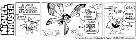 b) Compare as formas de transmissão do vírus Ebola e do vírus da gripe. 3. (UNESP) Em moscas de frutas Drosophila melanogaster, o sexo é determinado segundo o sistema XY.