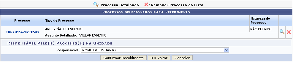 44 Clique em Voltar para retornar à tela anterior. Esta função será válida sempre que a opção estiver presente.