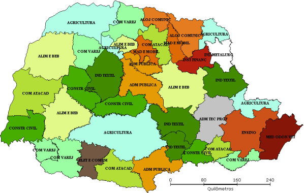 ano. Nesse contexto, as próxmas fguras sntetzam os prncpas resultados obtdos com a aplcação do método shft-share através da equação 1 apresentada na metodologa.