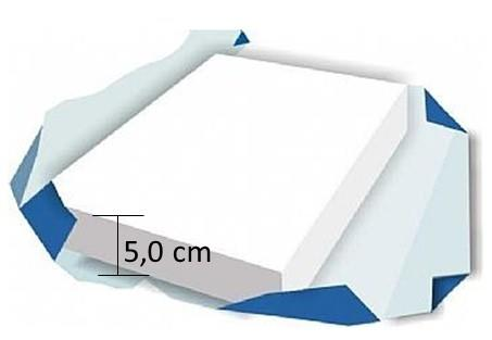 Habilidade MP16 Realizar estimativas de medidas de comprimento pela escolha de uma unidade adequada. Questão 09 Difícil A figura a seguir mostra um pacote de papel sulfite cuja altura é de 5,0 cm.