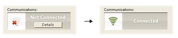 Guia de início rápido 12. Conecte o dispositivo à rede a. Vá para Overview > Shortcuts (Visão geral > Atalhos). b. Clique em Configure Update Rate (Configurar taxa de atualização) esiga as instruções.