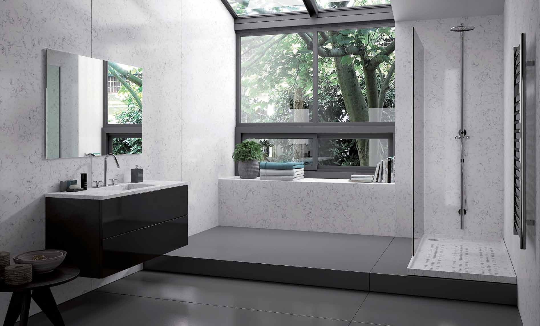 26 Silestone Lyra / Lavatório Elegance - Silestone Lyra /