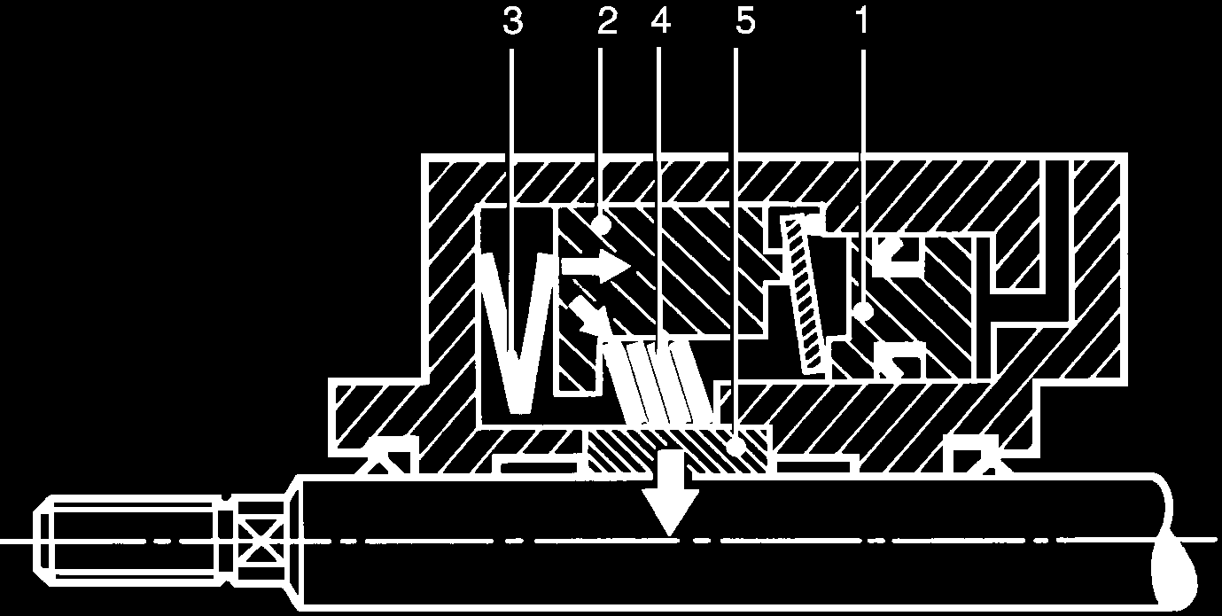 ou de tirantes, séries 0 - ; Está destinado a assegurar a paragem e a manutenção da haste do cilindro sob carga durante um corte eléctrico ou de ar comprimido.