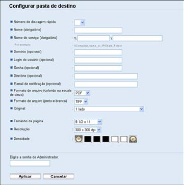 1. Utilizar a Função de Scanner Item Definição Descrição Original (Modelo tipo 2 apenas) Necessário Selecione os lados do original (1 ou 2 lados) a serem digitalizados de acordo com a página e a