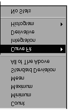 Pare encontrar os valores da velocidade imediatamente antes e depois da colisão, use o cursor para desenhar um rectângulo à volta da região que corresponde à colisão na curva da velocidade em função