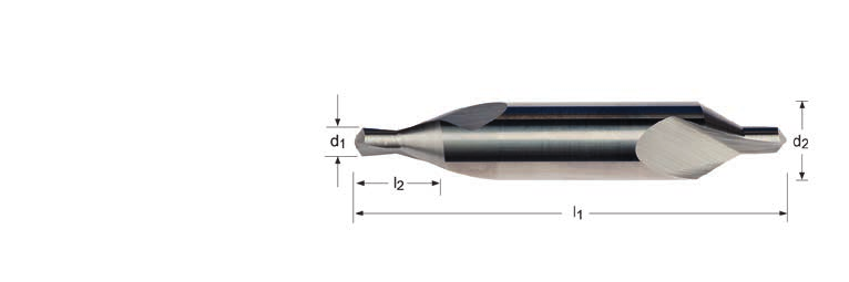 R200 R200 Broca de Centrar - 60 R200 R200 1.00-5.00 Ø decimal Inch l 2 max/min 1.00 0.0394 1.7-1.3 31 3.15 R2001.0X3.15 1.25 0.0492 2.0-1.6 31 3.15 R2001.25X3.15 1.60 0.0630 2.6-2.0 35 4.00 R2001.6X4.