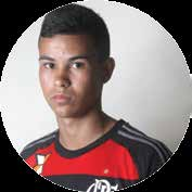 de nascimento: 13/03/1992 Jogos pelo Flamengo: 12 Gols: 4 #41 Ronaldo Data de