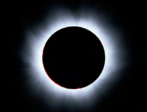 O eclipse anular do Sol é um tipo especial de eclipse parcial. Durante um eclipse anular a Lua passa em frente ao Sol, mas acaba por não tapar completamente o disco da nossa estrela.