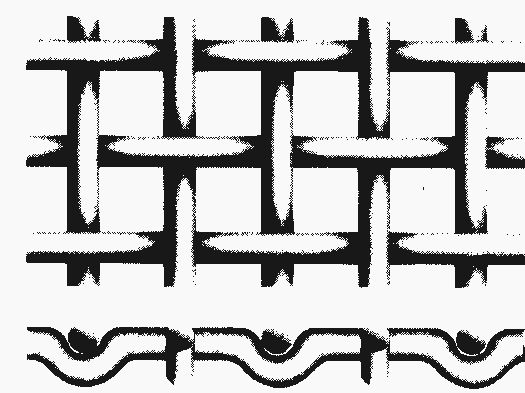 -fig.7- -fig.8- c) Reversa (fig.9): As telas produzidas com este tipo de ondulação tem características semelhantes às telas fabricadas com ondulação simples.