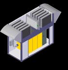 Interfaces / comunicação de dados: RS 232 para modem, RS 485 para um compressor escravo em modo de sequência de base, Interface Profibus DP para rede de dados (Modbus opcional), preparado para