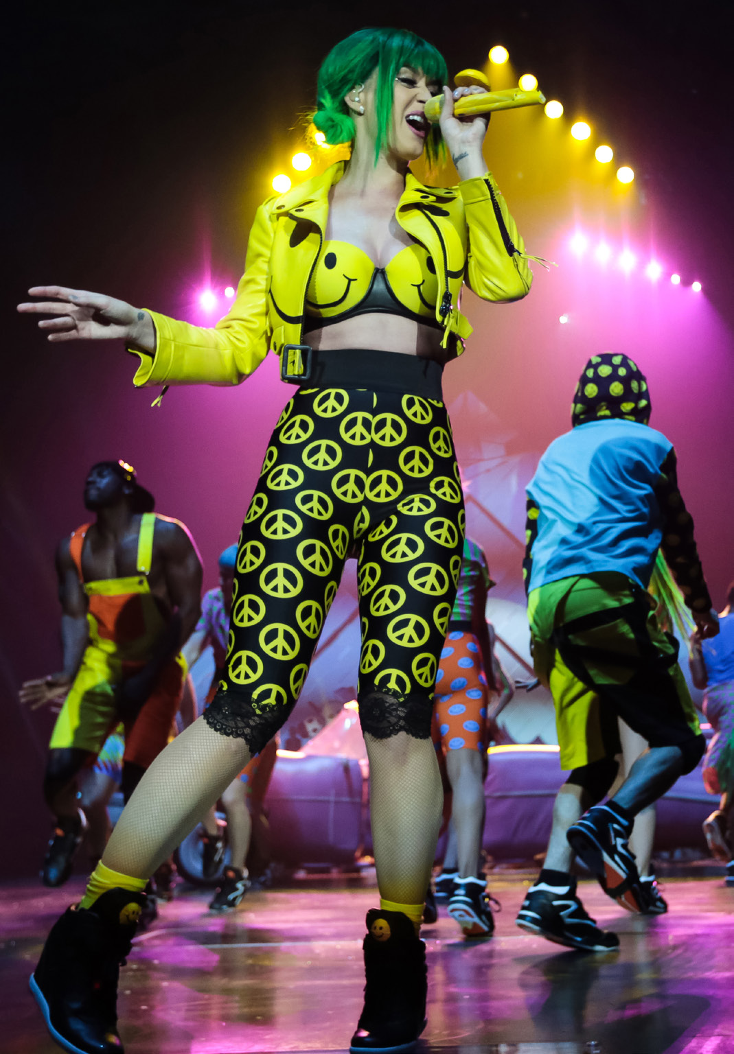 Divulgação Katy Perry durante la gira por América Latina, que pasara también por Colombia, México y por Rio de Janeiro, durante Rock In Rio.