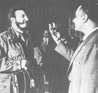 1954: Nasser 1º Minístro. As forças Britânicas retiradas do Egito.