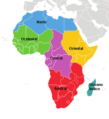 Em cada uma dessas regiões o Brasil vem se relacionando de forma diferenciada. Na África do Norte as prioridades tem se concentrado na Argélia.