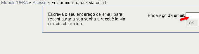 Figura 8a: Tela para geração de nova senha. Figura 8b: Tela para confirmação de geração de nova senha.