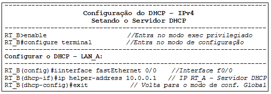 78 Figura 43 - Configuração do DHCP versão IPv4 Setando o Servidor DHCP. Fonte: Autoria Própria.