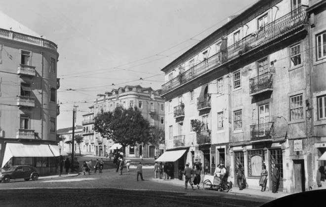 Quatro Caminhos, atual Sapadores. 1953.