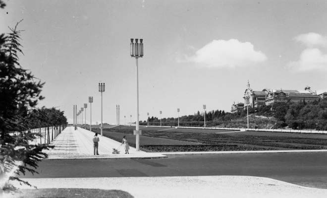 Parque Eduardo VII. 1954.