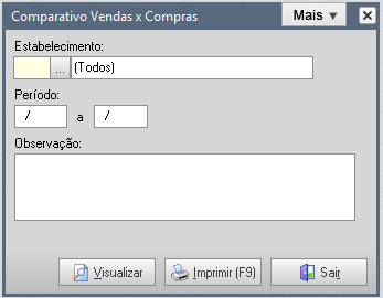 2. Período: Informar o período a ser visualizado; Nesse relatório será demonstrado o faturamento mensal ou anual da empresa. 5.