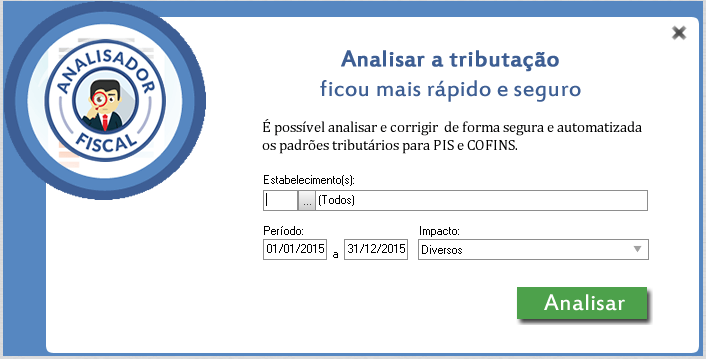 CFOP de Origem: Quando preenchido, somente as NF-e do CFOP indicado sofrerão alterações, caso seja deixado em branco, o sistema irá realizar a alteração em todas as NFe (Entradas e Saídas) conforme