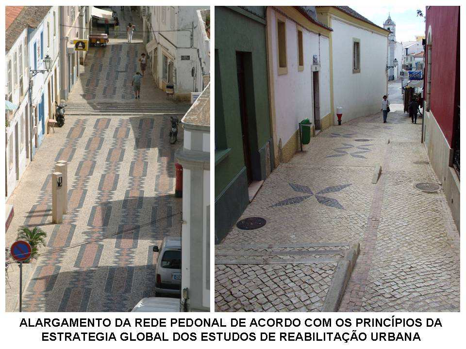 Ainda nos anos 90 a Rede Pedonal foi alargada, melhorando as condições de circulação dos peões, para arruamentos como a Rua Infante de Sagres, a Rua Conselheiro Joaquim