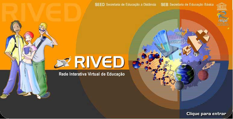 Figura 18: Imagem inicial do portal RIVED - Fonte: (Rived, 2008).
