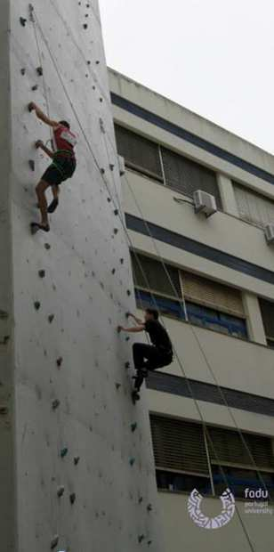 Campeonato Nacional Universitário de Escalada - vertente Velocidade No dia 09 de junho de 2013, na cidade de Lisboa, teve lugar o Campeonato Nacional Universitário de Escalada na vertente de